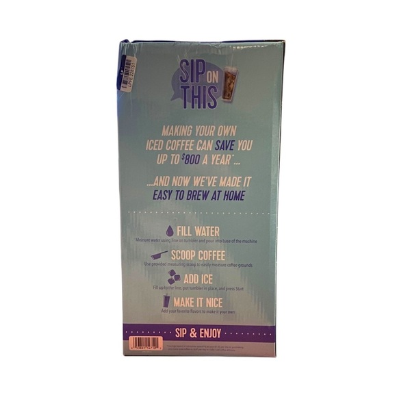 Mr. Coffee Iced Coffee Maker with 22oz Reusable Tumbler and Coffee Filter NEW! - Picture 5 of 7